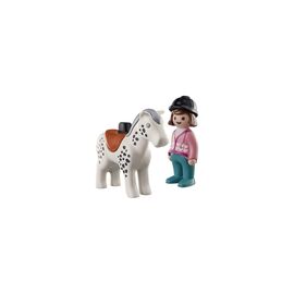 Конструктор Playmobil 1.2.3 Всадник с лошадью (70404)
