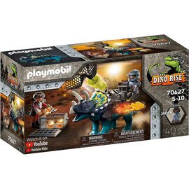 Конструктор Playmobil Dino rise Трицератопс: Битва Легендарных камней (70627)