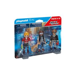 Конструктор Playmobil City action Набор фигур злодеев (70670)