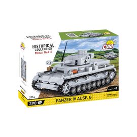 Конструктор Cobi Вторая Мировая Война Танк Panzer IV, 390 деталей (COBI-2714)