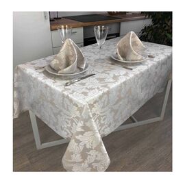 Скатерть Прованс Сияние Кофейное золото 220х130 (4823093436176)