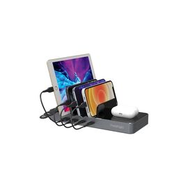 Зарядное устройство Prestigio ReVolt A6 6-in-1 2 wireless interfaces (PCS106A_SG)