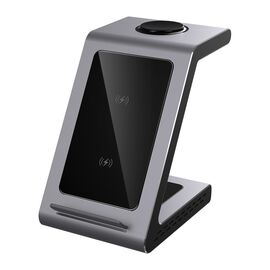 Зарядное устройство Prestigio 3 in1 wireless charger (PCS109X_SG)