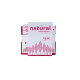 Бумага Natural A4, 80 г, 500 арк., Клас В (5-pack) (IK-NAT-80A4-5)