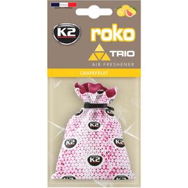 Ароматизатор для автомобиля K2 VINCI ROKO TRIO GRAPEFRUIT 25гр (V824T)