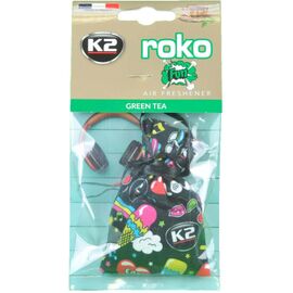 Ароматизатор для автомобіля K2 VINCI ROKO FUN GREEN TEA 25гр (V822F)