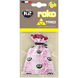 Ароматизатор для автомобиля K2 VINCI ROKO TRIO LEMON 25гр (V825T)