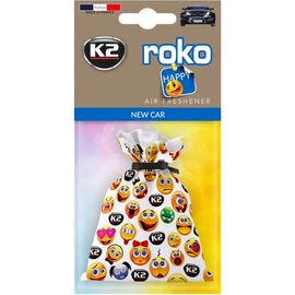 Ароматизатор для автомобиля K2 VINCI ROKO HAPPY NEW CAR 25гр (V812H)