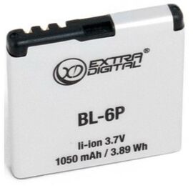 Аккумуляторная батарея для телефона Extradigital Nokia BL-6P (1050 mAh) (BMN6282)
