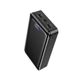 Батарея універсальна BOROFONE BJ8 Extreme 30000mAh Inp:USB-C/Micro-USB, Out:USB-A*2(5V/2A) black (6931474739971)