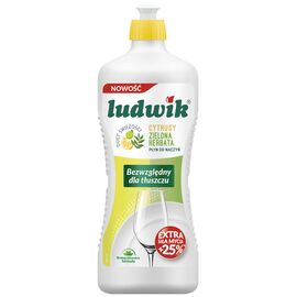 Средство для ручного мытья посуды Ludwik Цитрус и зеленый чай 900 г (5900498028386)