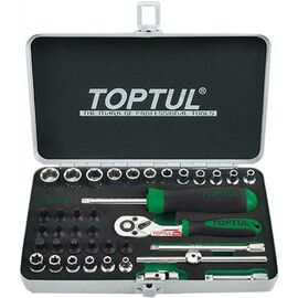 Набор инструментов Toptul професійний 1/4" 38од. (GCAD3801)