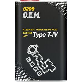 Трансмиссионное масло Mannol 8208 O.E.M. TYPE T-IV AUTOMATIC SPECIAL 1л (MN8208-1ME)