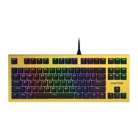 Клавіатура Hator Skyfall TKL PRO USB Yellow (HTK-657)