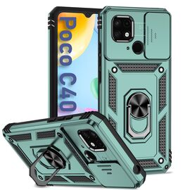 Чохол до моб. телефона BeCover Military Poco C40 Dark Green (708204)