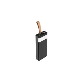 Батарея универсальная XO 20000mAh, PD/20W, QC/3,0/22,5W, Type-C, USB-A*2, black (PR129)