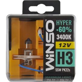 Автолампа Winso H3 HYPER +60 55W (712330)