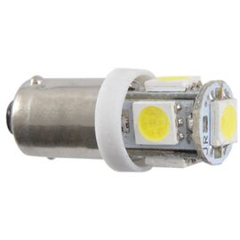 Автолампа Winso SMD T8.5 BA9s 5LEDS 5050 white (127260)