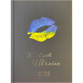 Еженедельник Buromax датированный 2023 FREE, A5, темно синий (BM.2166-03)