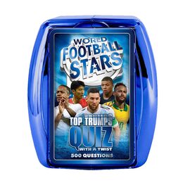 Настольная игра Winning Moves World Football Stars Blue Top Trumps Quiz (WM01187-EN1-6)