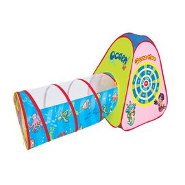 Игровая палатка A-Toys с тоннелем 165*87*70 см (889-176B)