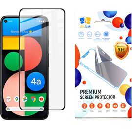 Стекло защитное Drobak Google Pixel 4a 5G Black Frame A+ (616134)