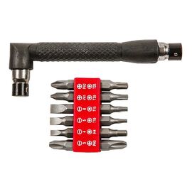Набор бит Top Tools прецизионные, с держателем, 13 шт (39D389)