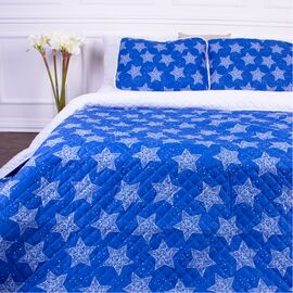 Покрывало MirSon набор Print Line №7129 Blue Star покрывало 200х220 + 2 наволочки 50х70 (2200006079347)