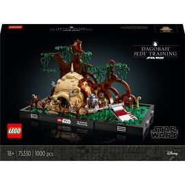 Конструктор LEGO Star Wars Диорама тренировки Джедая на Дагобе (75330)