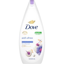 Гель для душа Dove Антистресс с голубой ромашкой и овсяным молоком 750 мл (8720181215506)