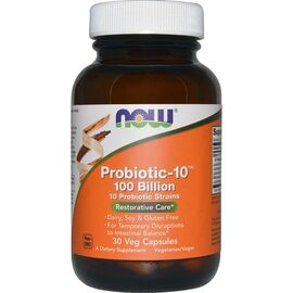 Пробиотики Now Foods Пробиотический Комплекс Probiotic 100 Billion, 30 гелевых к (NOW-02931)