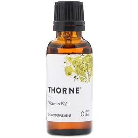 Витамин Thorne Research Витамин К2, 1 Жидкая Унция (30 мл) (THR-17001)