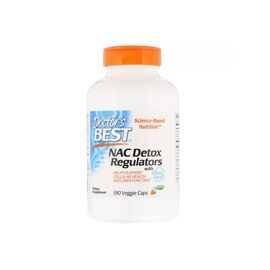 Витамин Doctor's Best N-Ацетилцистеин, NAC Detox Regulators, 180 гелевых капсул (DRB-00517)