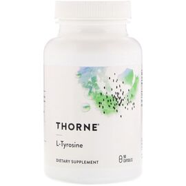 Аминокислота Thorne Research L-тирозин 500мг, L-Tyrosine, 90 капсул (THR-51403)