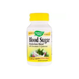 Травы Nature's Way Травы для Снижения Сахара, Blood Sugar, 90 Капсул (NWY-79200)
