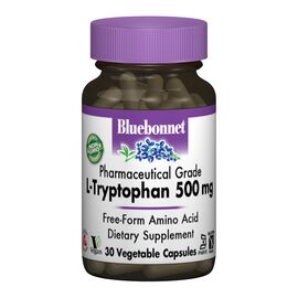 Аминокислота Bluebonnet Nutrition L-Триптофан 500мг, 30 капсул (BLB0093)