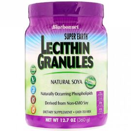 Аминокислота Bluebonnet Nutrition Гранулы лецитина, Super Earth, Super Earth, 12.7 унций (360 (BLB-00928)