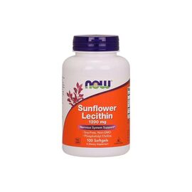Аминокислота Now Foods Подсолнуховый Лецитин 1200мг, 100 желатиновых капсул (NF2311)