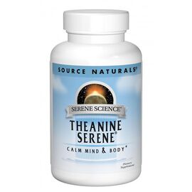 Аминокислота Source Naturals Теанин Серен, Serene Science, 60 таблеток (SNS-01775)