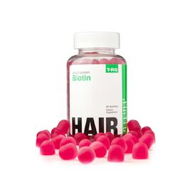 Витамин T-RQ Биотин, вкус клубники, Biotin, 60 жевательных конфет (QRT00126)