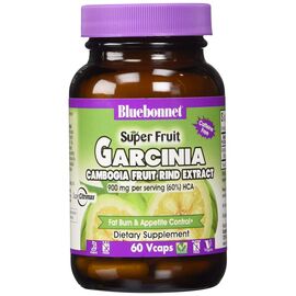 Травы Bluebonnet Nutrition Экстракт Фрукта Гарциния Камбоджийская, Super Fruit, 60 гел (BLB1190)