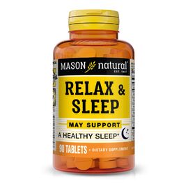 Травы Mason Natural Комплекс для расслабления и здорового сна, Relax and Sleep, (MAV14989)