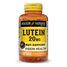Антиоксидант Mason Natural Лютеин 20мг, Lutein, 30 гелевых капсул (MAV14028)