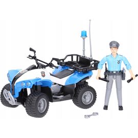 Спецтехніка Bruder поліцейський квадроцикл + фігурка полісмен (63010)