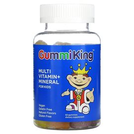Витаминно-минеральный комплекс GummiKing Мультивитамины и микроэлементы для детей, вкус клубни (GUM-00068)