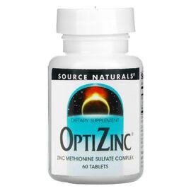 Минералы Source Naturals ОптиЦинк, 30 мг, OptiZinc, 60 таблеток (SN0847)