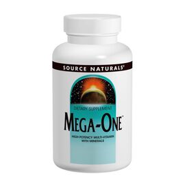 Витаминно-минеральный комплекс Source Naturals Комплекс Витаминов и Минералов, Mega-One, 30 таблеток (SN0007)