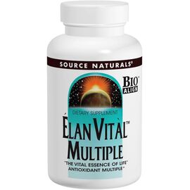 Мультивитамин Source Naturals Мультивитамины, Elan Vital Multiple, 90 таблеток (SNS-00060)