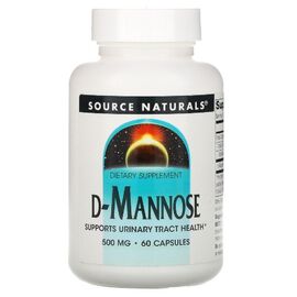 Витаминно-минеральный комплекс Source Naturals D-Манноза 500мг, 60 капсул (SNS-02198)