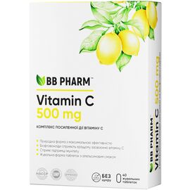 Витаминно-минеральный комплекс BB Pharm BB Pharm жувальні таблетки Vitamin C, 40шт (7640162329033)